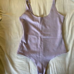 Lavender body suit